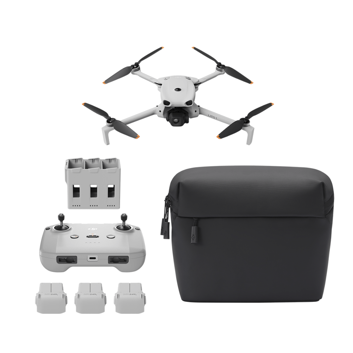 Lançamento Drone DJI Lito X1 Fly More Combo (Sem tela) BR - DJI082