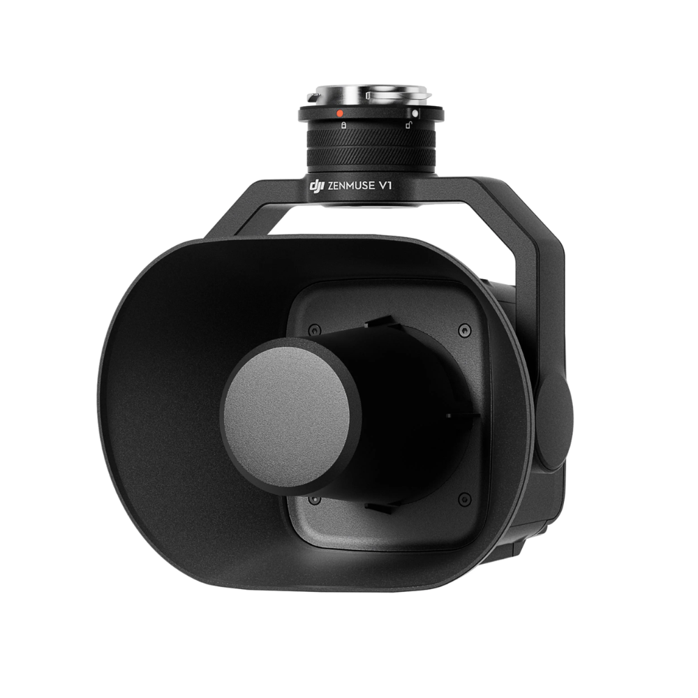 Alto-falante DJI Zenmuse V1 para Drones Matrice 400, 350 RTK e 300 RTK