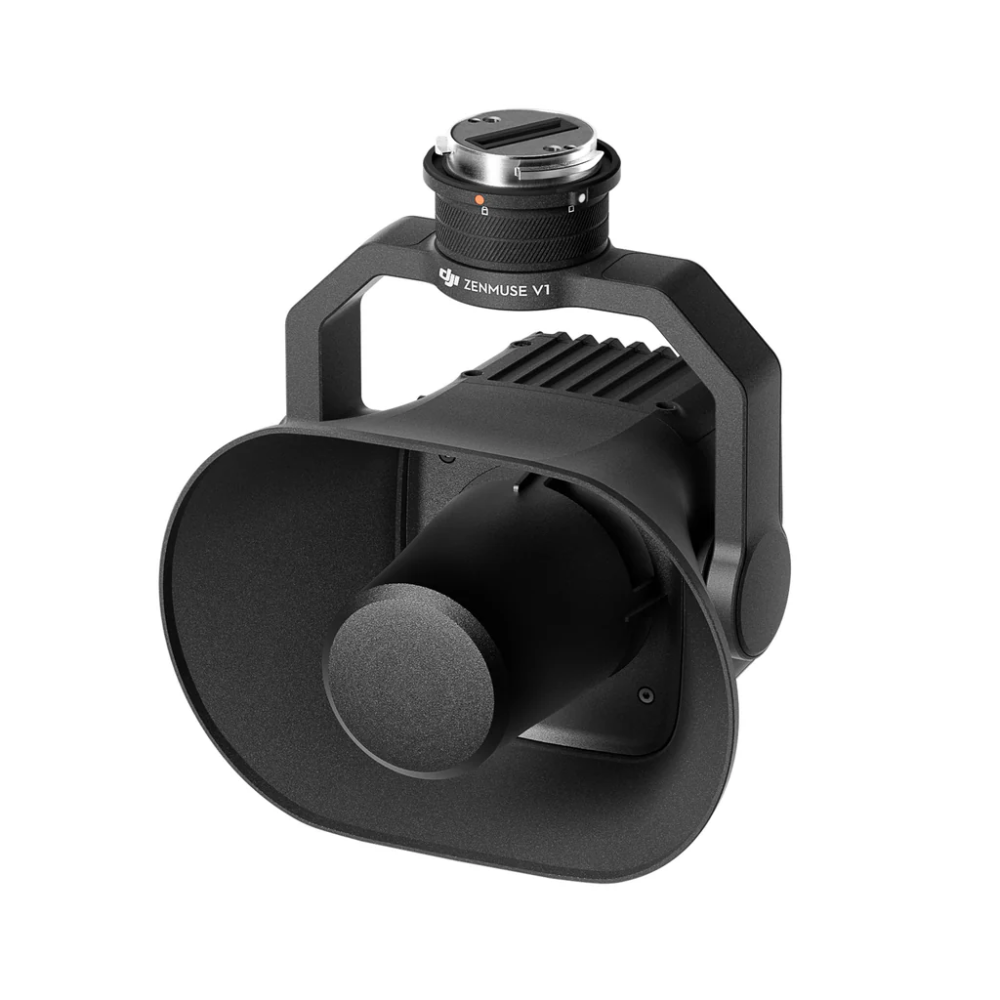 Alto-falante DJI Zenmuse V1 para Drones Matrice 400, 350 RTK e 300 RTK