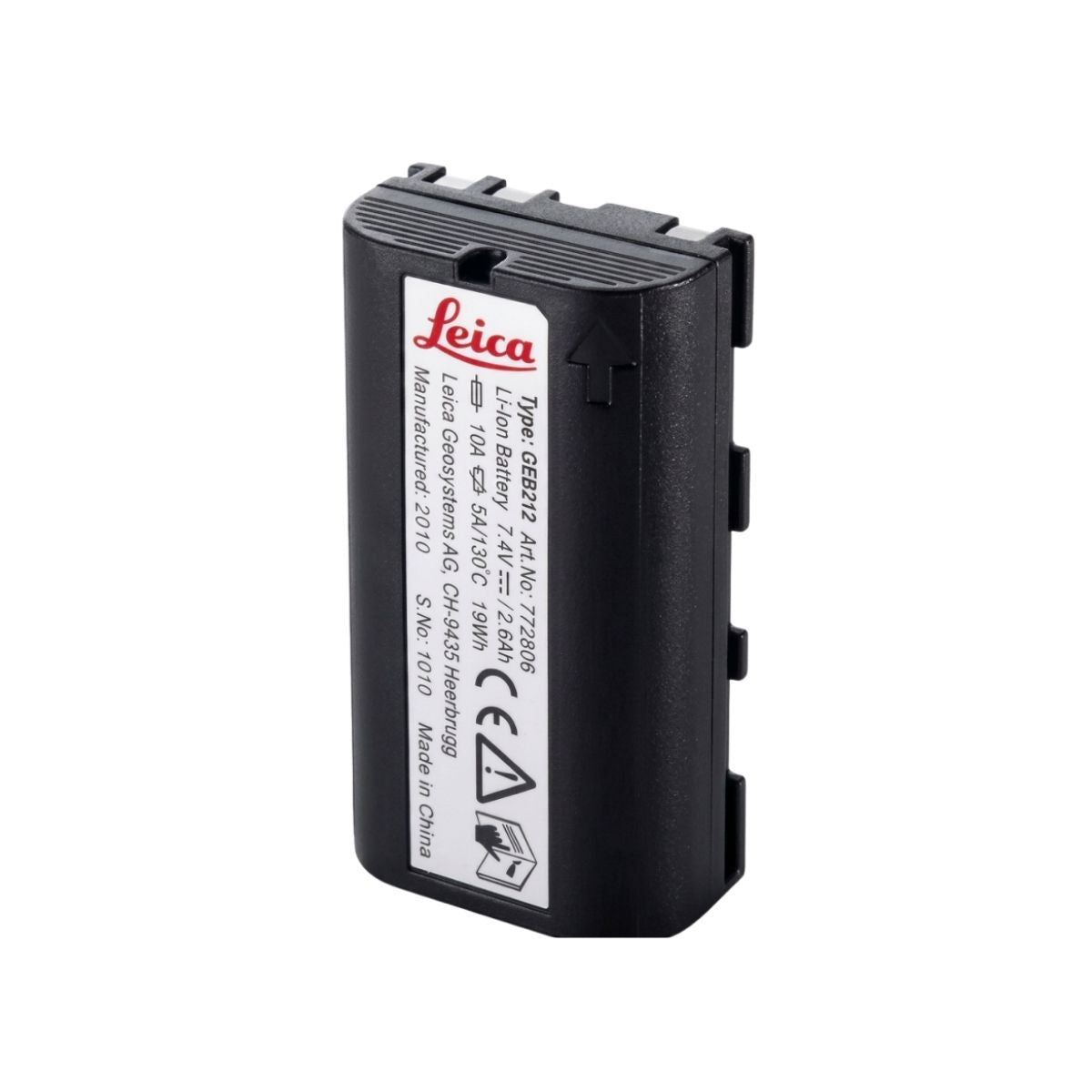 Leica Bateria GEB212 para Flexline GS09 GS15 Li-Ion 7,4V 2600mAh