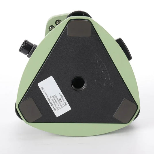 Base nivelante tipo Leica com prumo ótico GDF322, verde
