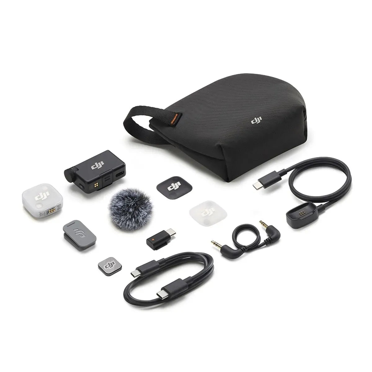 Microfone DJI Mic Mini 2 (1 TX Microfone + 1 RX Receptor) BR - DJI145
