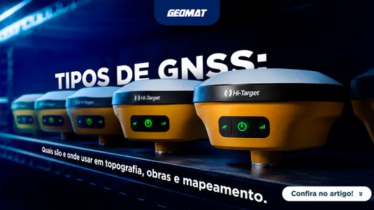 Tipos de GNSS: quais são e onde usar em topografia, obras e mapeamento