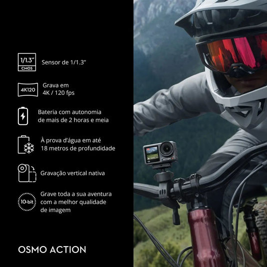 Camera de Açao DJI Osmo Action 4 Standard Combo  DJI207