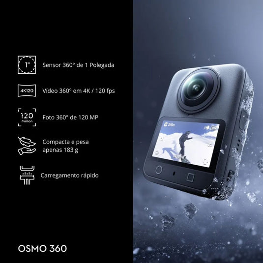 Camera de Açao DJI Osmo 360 8K Standard Combo DJI214