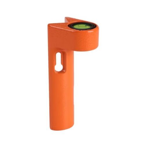 Nivel de Mira, Estilo Metalico, com Caixa Interna, Precisao da Bolha 40', Cor Padrao: Laranja GSC