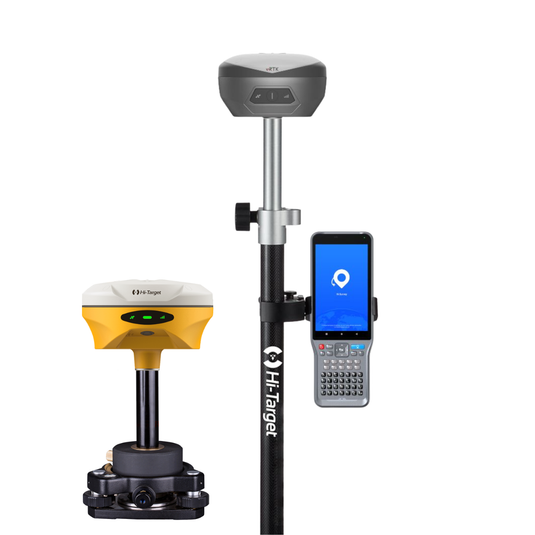 GPS RTK Hi-Target Kit V500 + vRTK (Base + Rover)