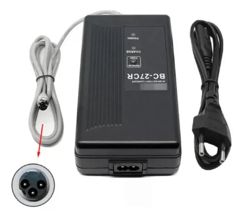 Carregador Topcon BC-27CR para bateria BT52QA