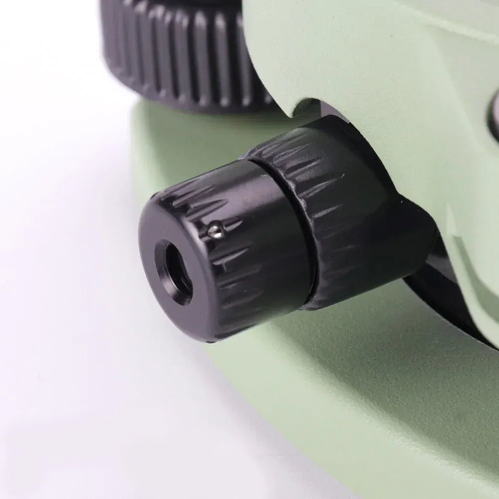 Base nivelante tipo Leica com prumo ótico GDF322, verde