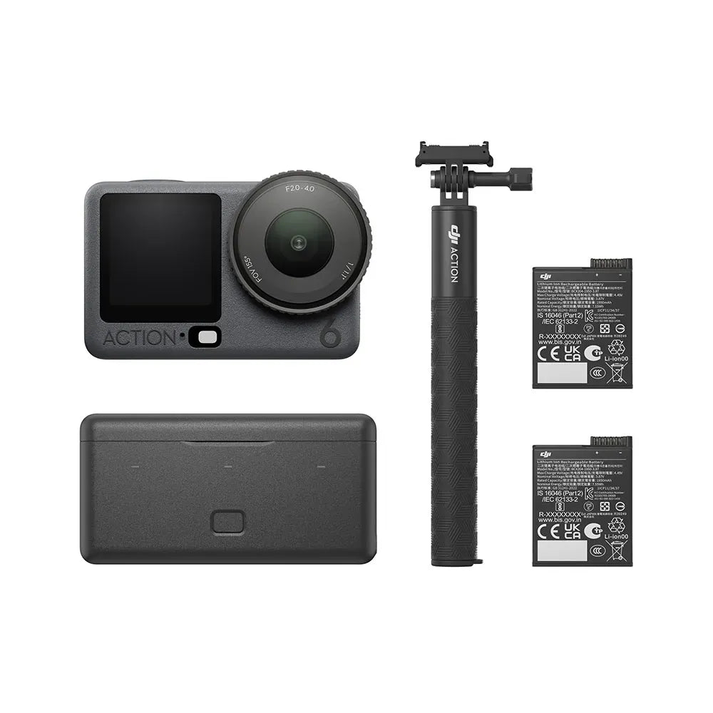 Câmera de Ação DJI Osmo Action 6 Adventure BR DJI218